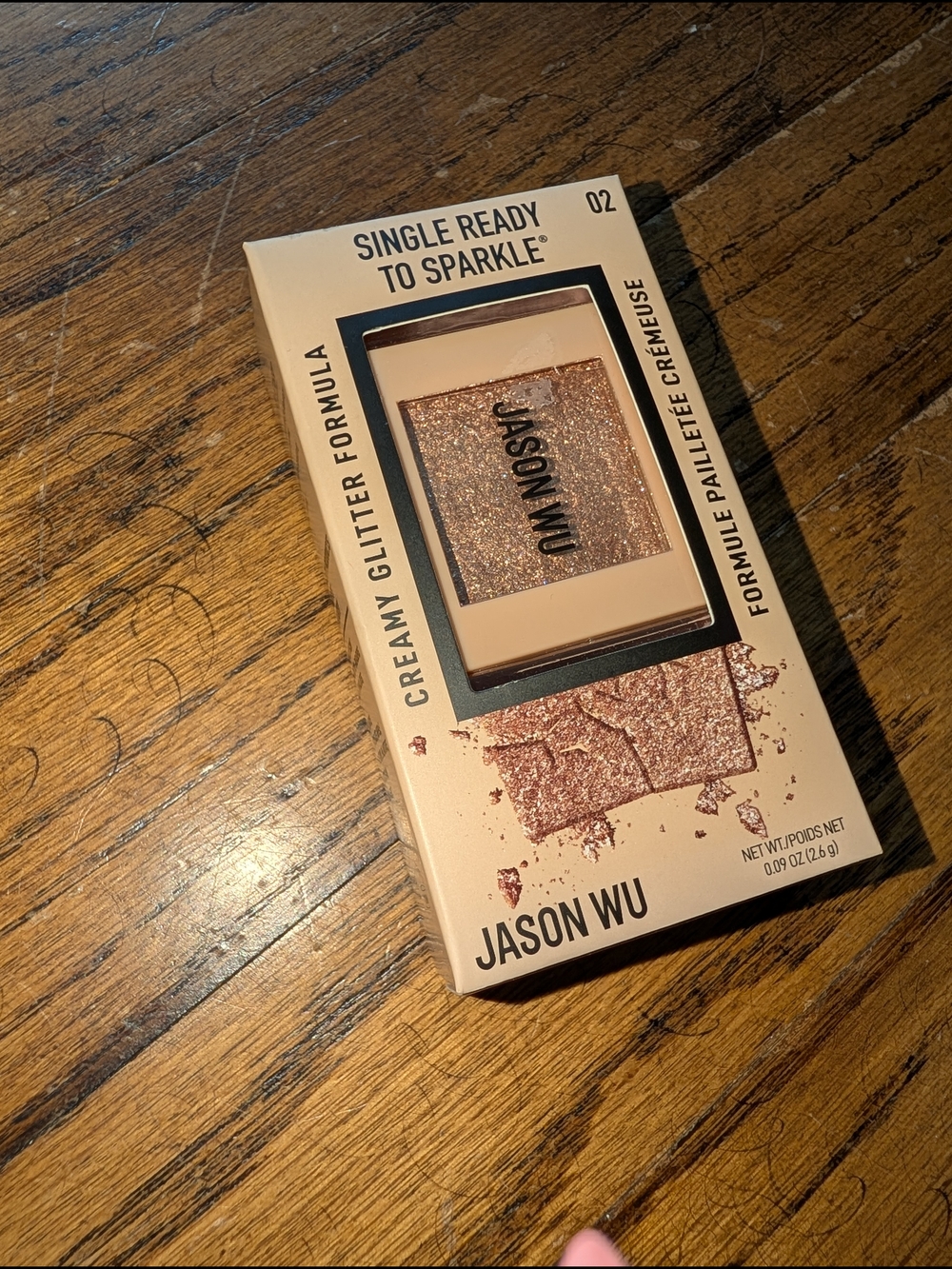 Jason Wu Rose Gold Sparkle Creamy Glitter Eyeshadow